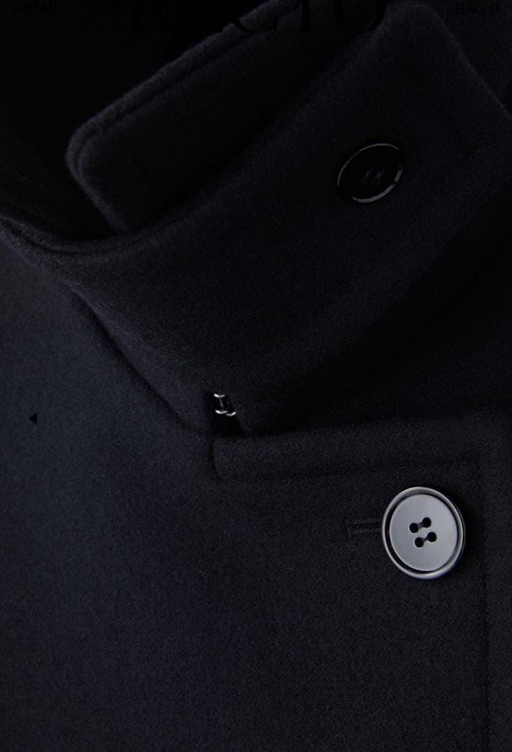 【未着用】RECTO ウールショートピーコート