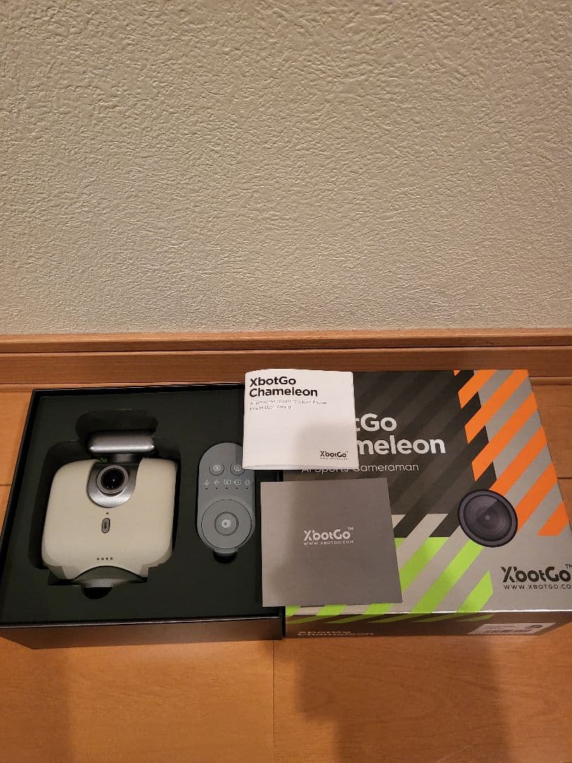 XbotGo Chameleon本体 ウェザーガードアンブレラ 3脚(1m)