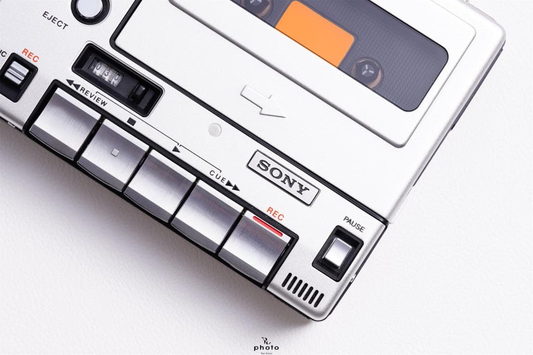 SONY メタルボディ モノラル仕様 カセットレコーダー TC-1100 S