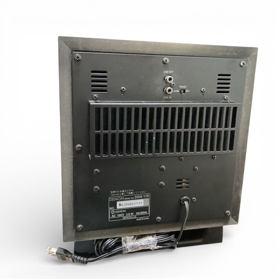 美品　定価4.4万　5.1chスピーカー ホームシアターセット　DENON 木目