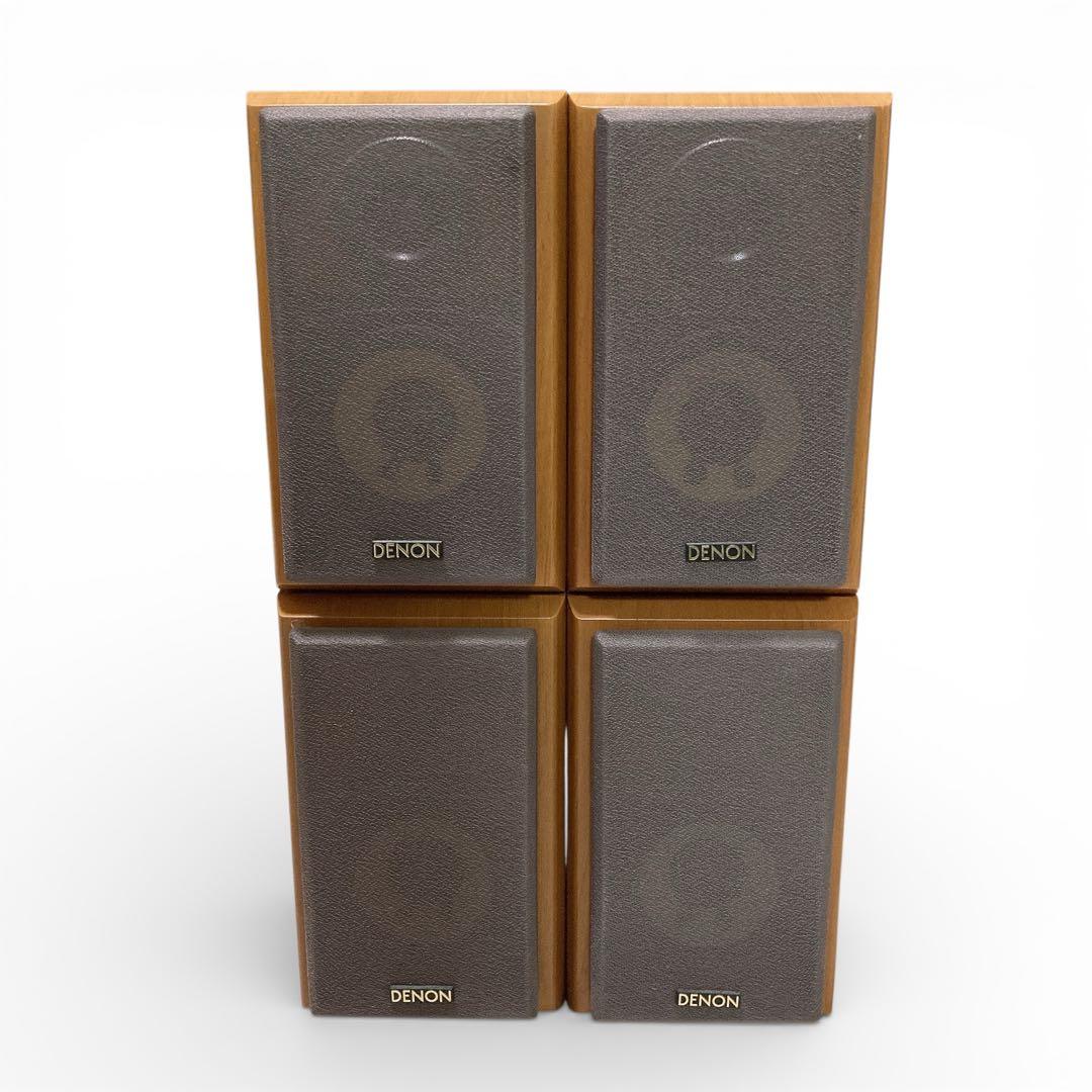 美品　定価4.4万　5.1chスピーカー ホームシアターセット　DENON 木目