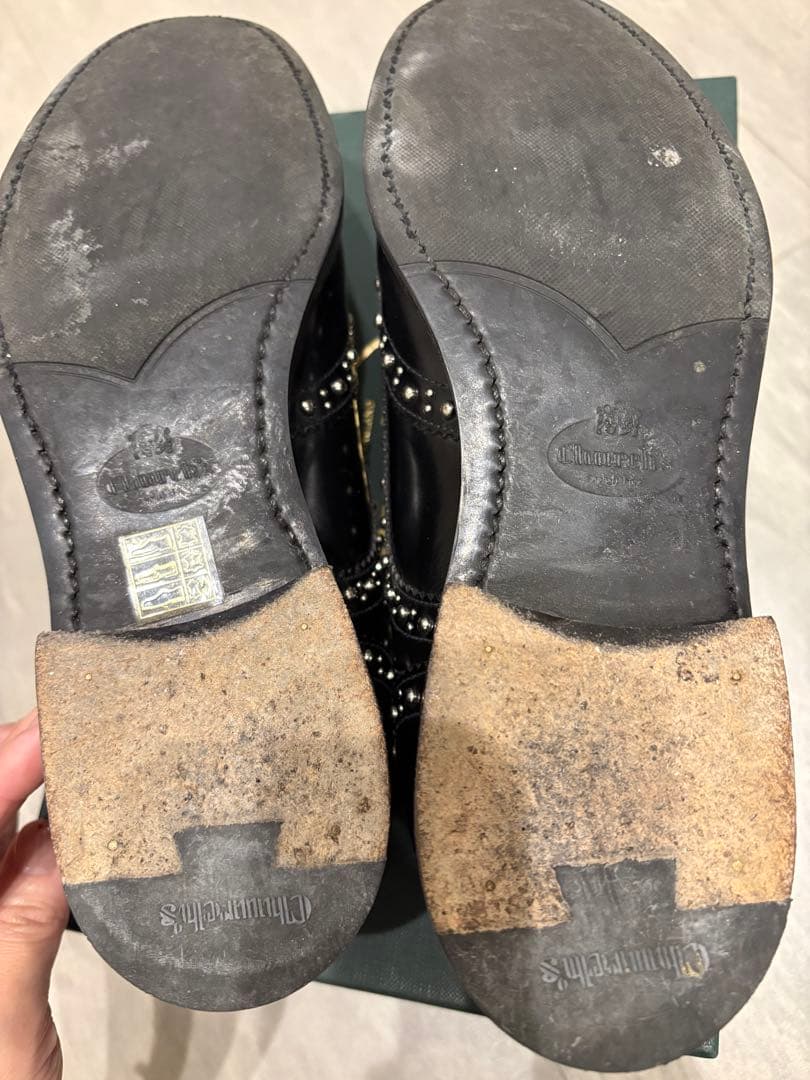 Church スタッズローファー