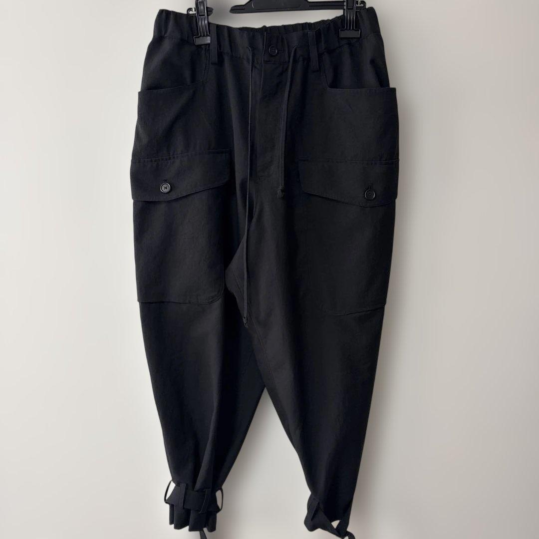 サイト s'yte ワイドパンツ　裾ベルト　ヨウジヤマモト