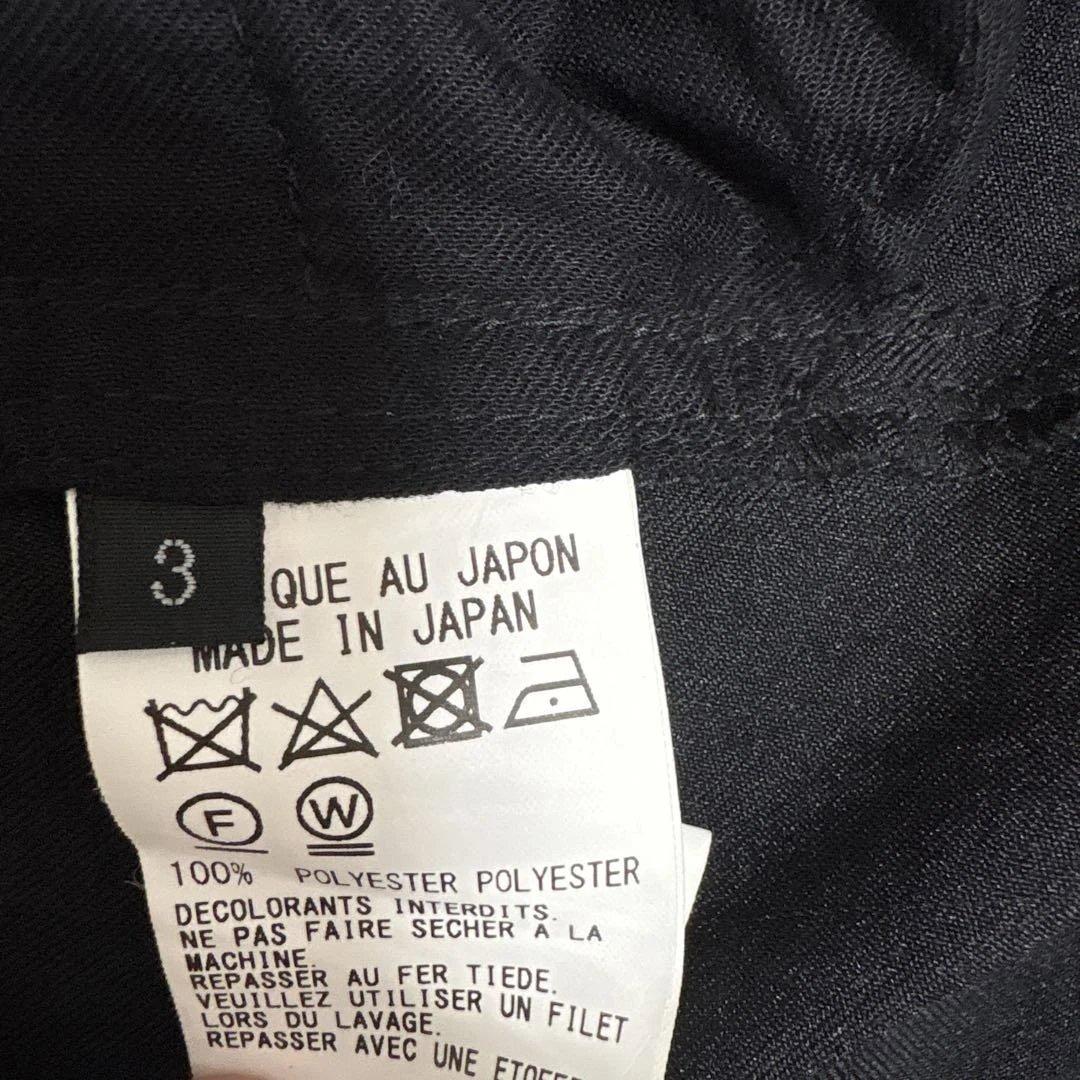 サイト s'yte ワイドパンツ　裾ベルト　ヨウジヤマモト