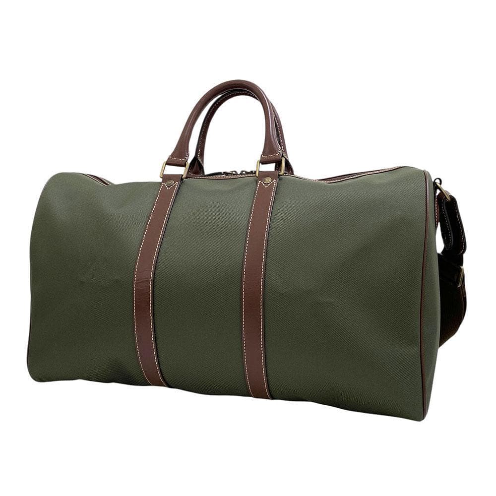 【激レア】極美品 ハンティングワールド 2way ボストンバッグ ワッペン 緑