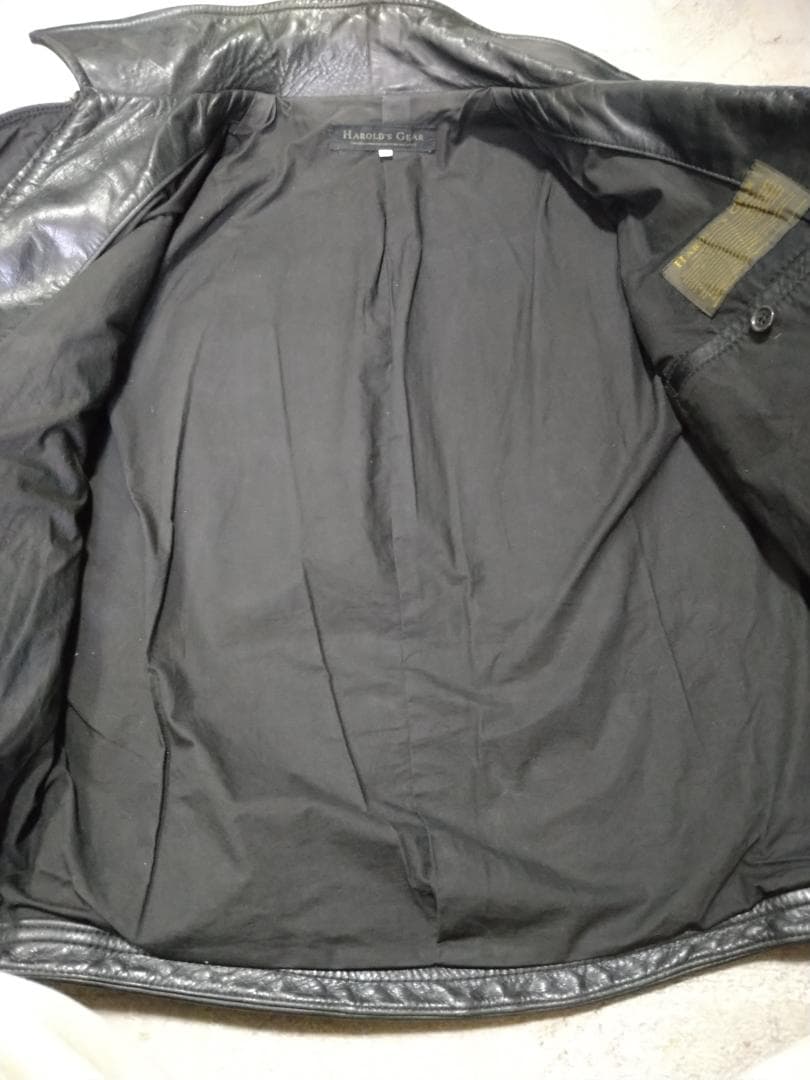 ハロルズギア　horsehide レザージャケット