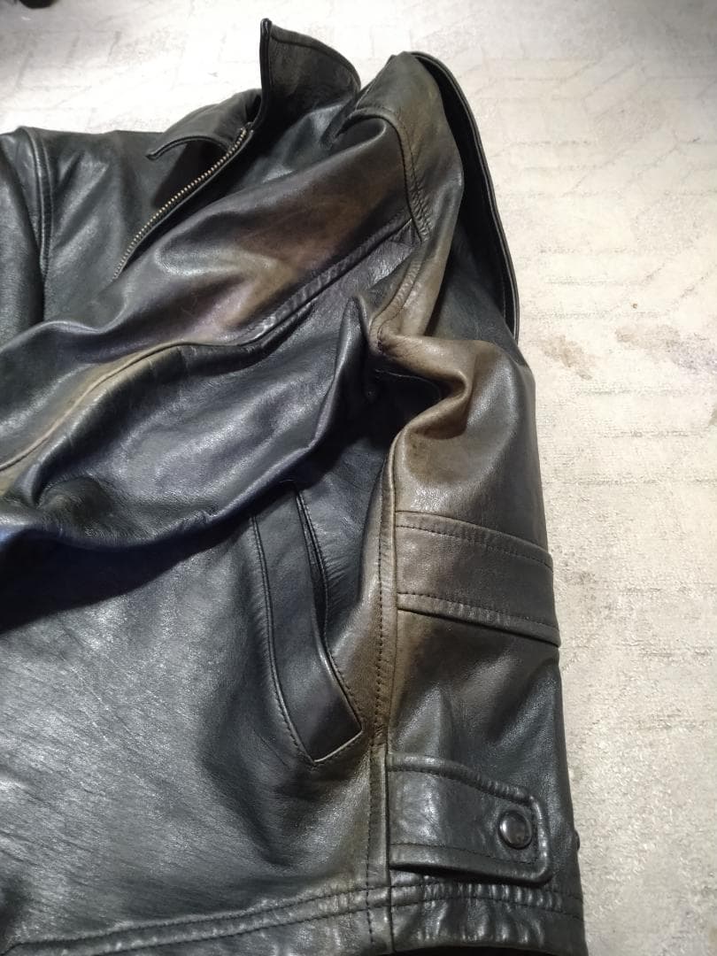 ハロルズギア　horsehide レザージャケット