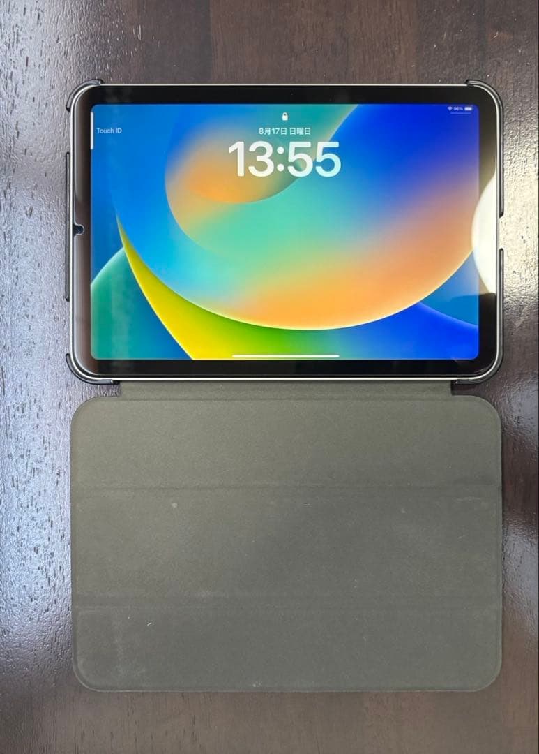 iPad mini 6 (第6世代) 64GB Wi-Fi バッテリー残量96%
