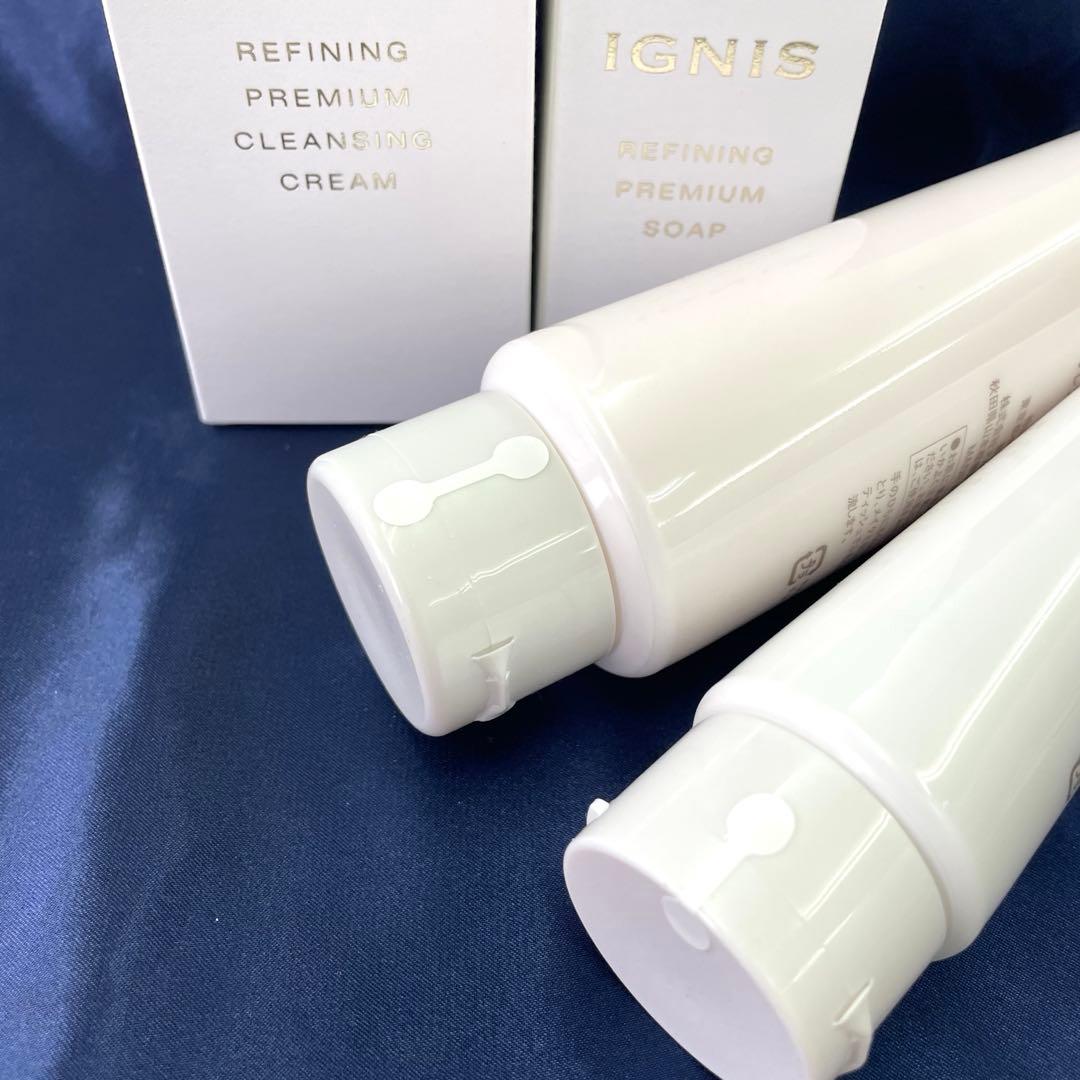 【新品未開封】IGNIS リファイニングプレミアムクレンジングクリーム＆ソープ