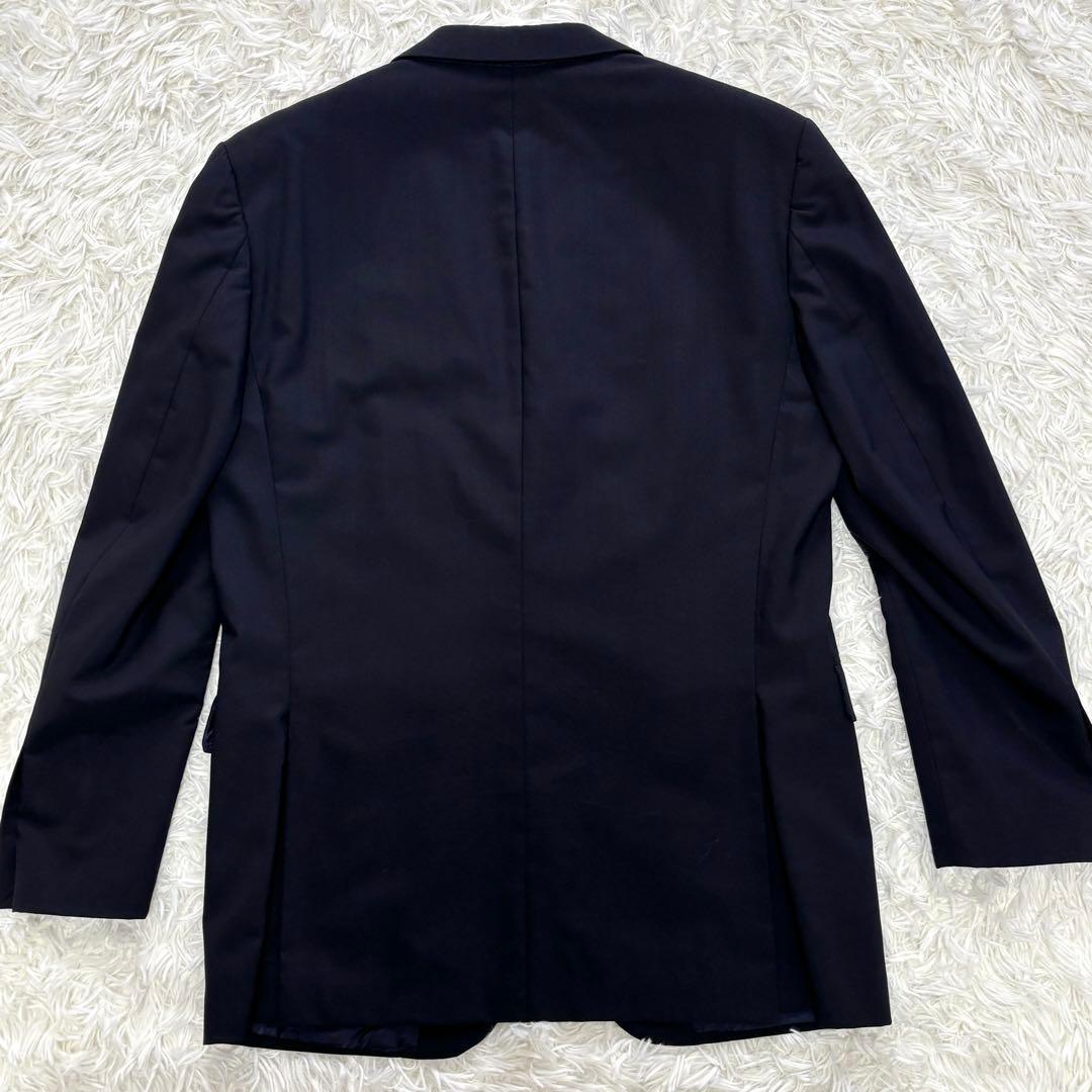 XLサイズ MILANO カノニコ生地 ブルックスブラザーズ 金ボタン 紺ブレ