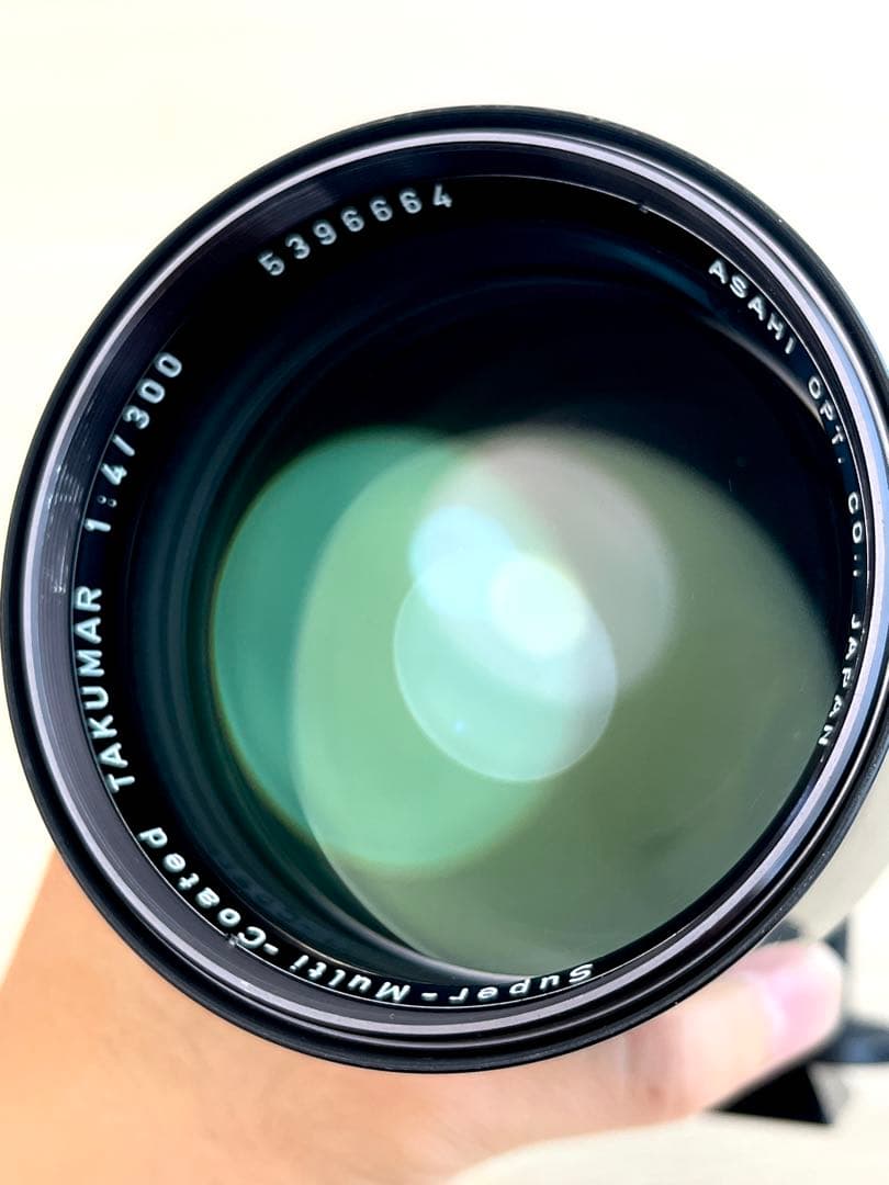 PENTAX SMC Takumar 300mm F4 フィルター付