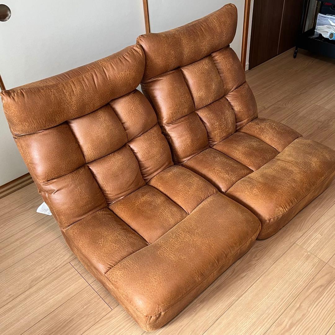 【air/プロフ参照 】ニトリ　座椅子2個　送料込み