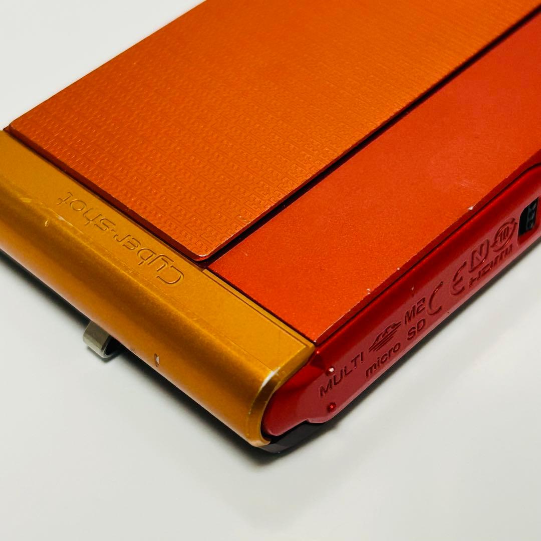動作◎！SONY デジタルカメラ　サイバーショット　DSC-TX30 オレンジ