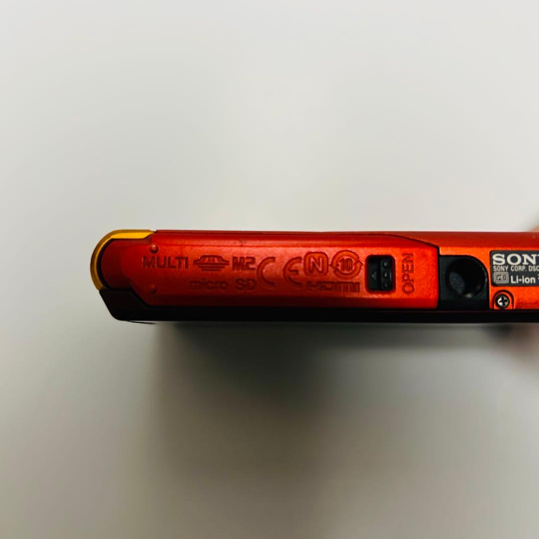 動作◎！SONY デジタルカメラ　サイバーショット　DSC-TX30 オレンジ