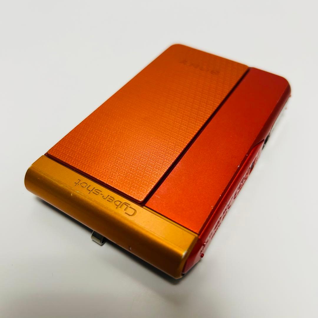 動作◎！SONY デジタルカメラ　サイバーショット　DSC-TX30 オレンジ