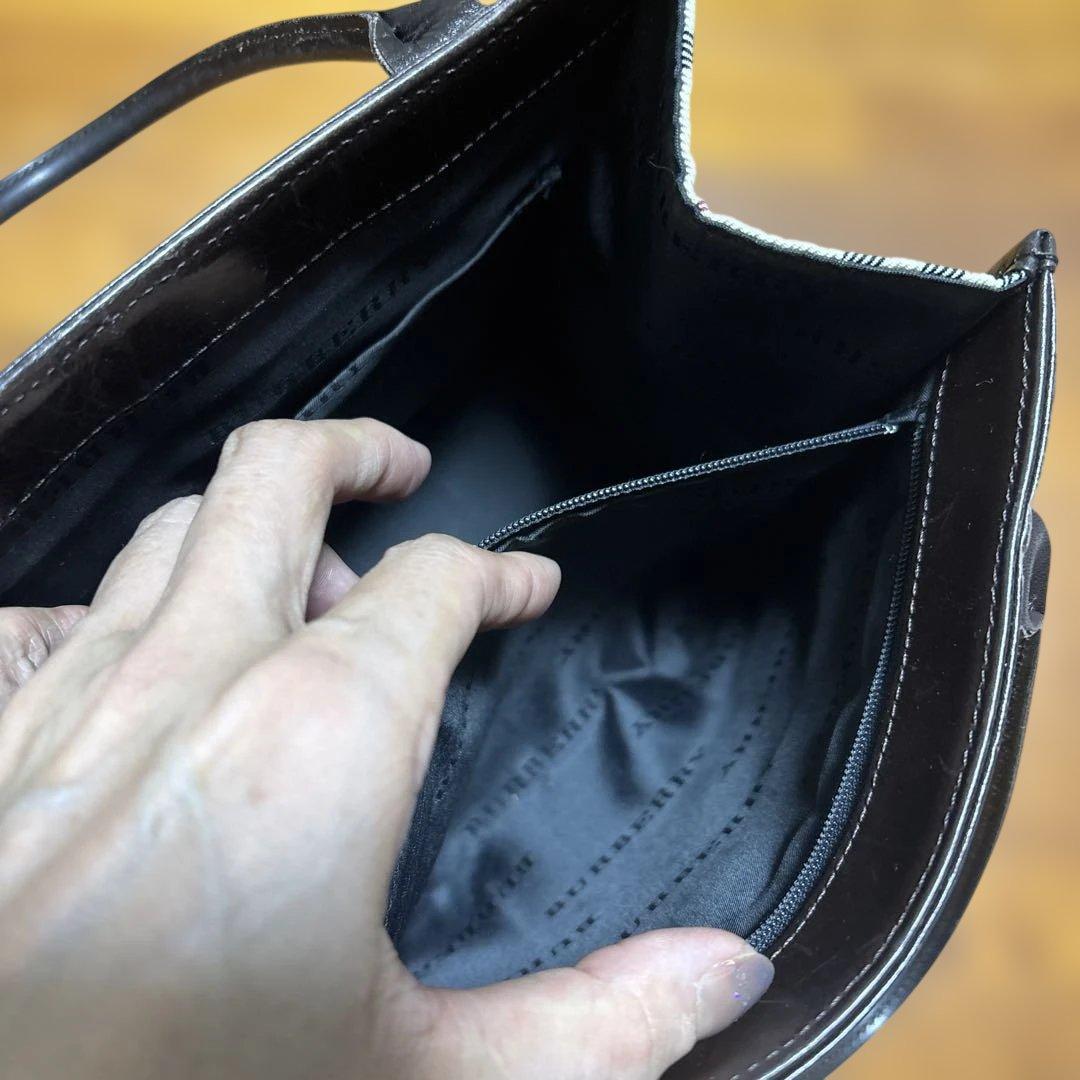 バーバリー ハンドバッグ ノバチェック トートバッグ BURBERRY