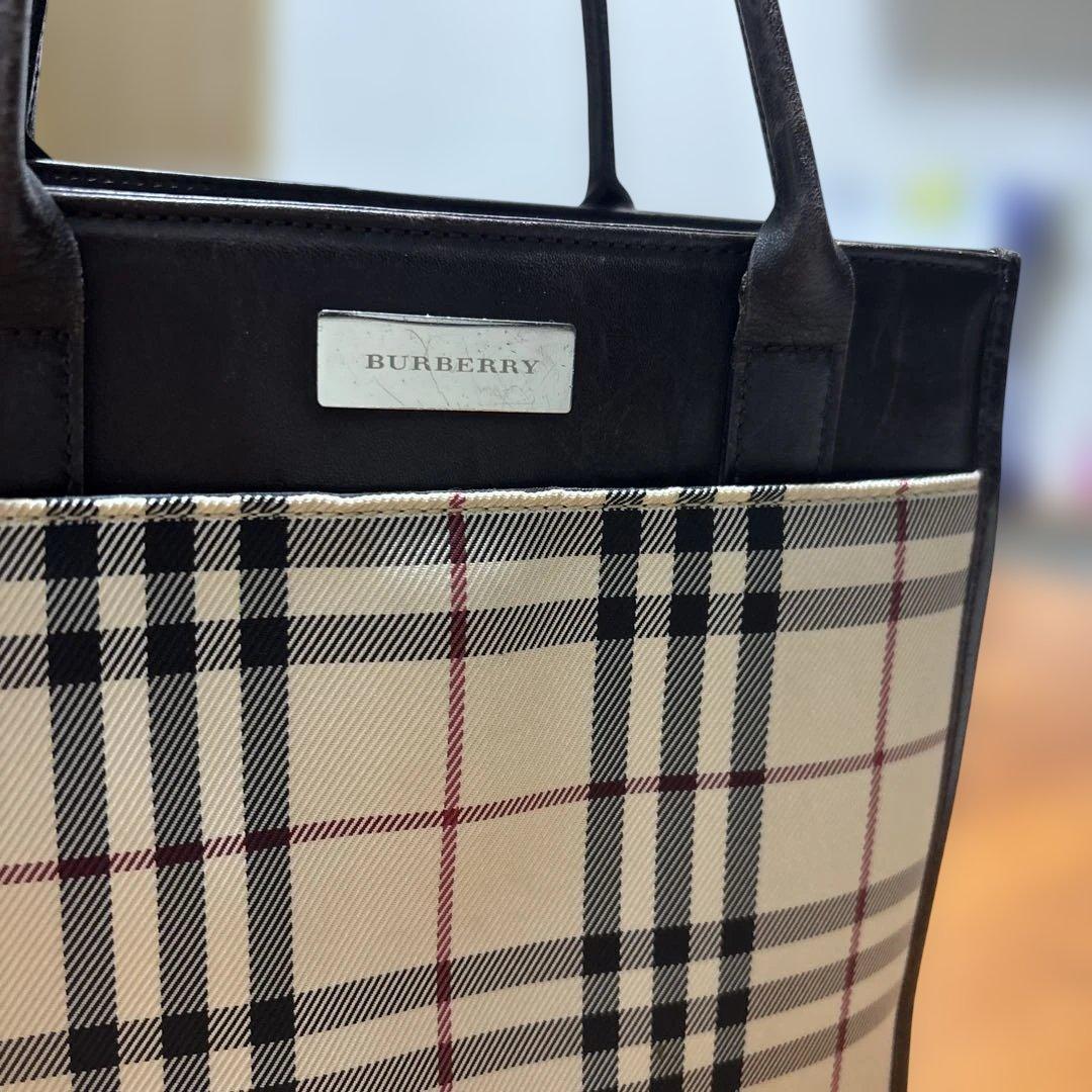 バーバリー ハンドバッグ ノバチェック トートバッグ BURBERRY