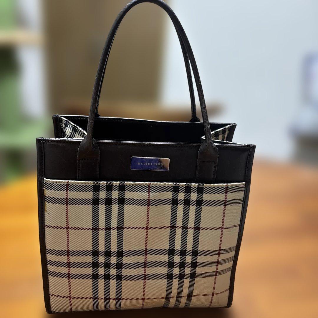 バーバリー ハンドバッグ ノバチェック トートバッグ BURBERRY