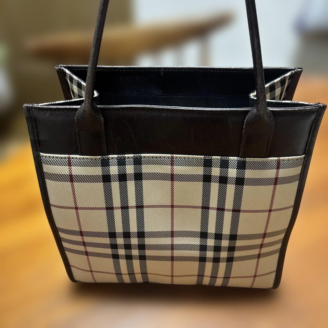 バーバリー ハンドバッグ ノバチェック トートバッグ BURBERRY