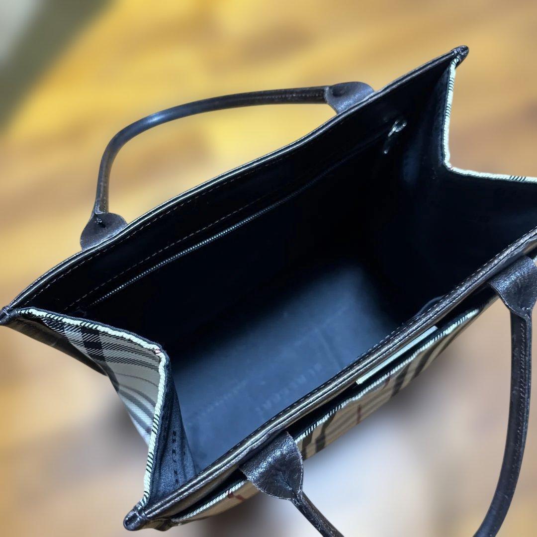 バーバリー ハンドバッグ ノバチェック トートバッグ BURBERRY