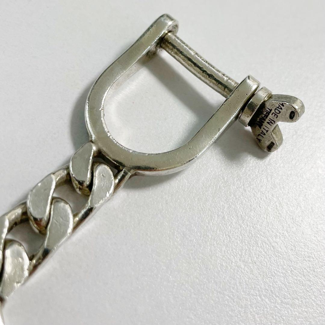 初期　キヘイ　ティファニー　ダブルシャックル　キーホリダー　キーリング　シルバー