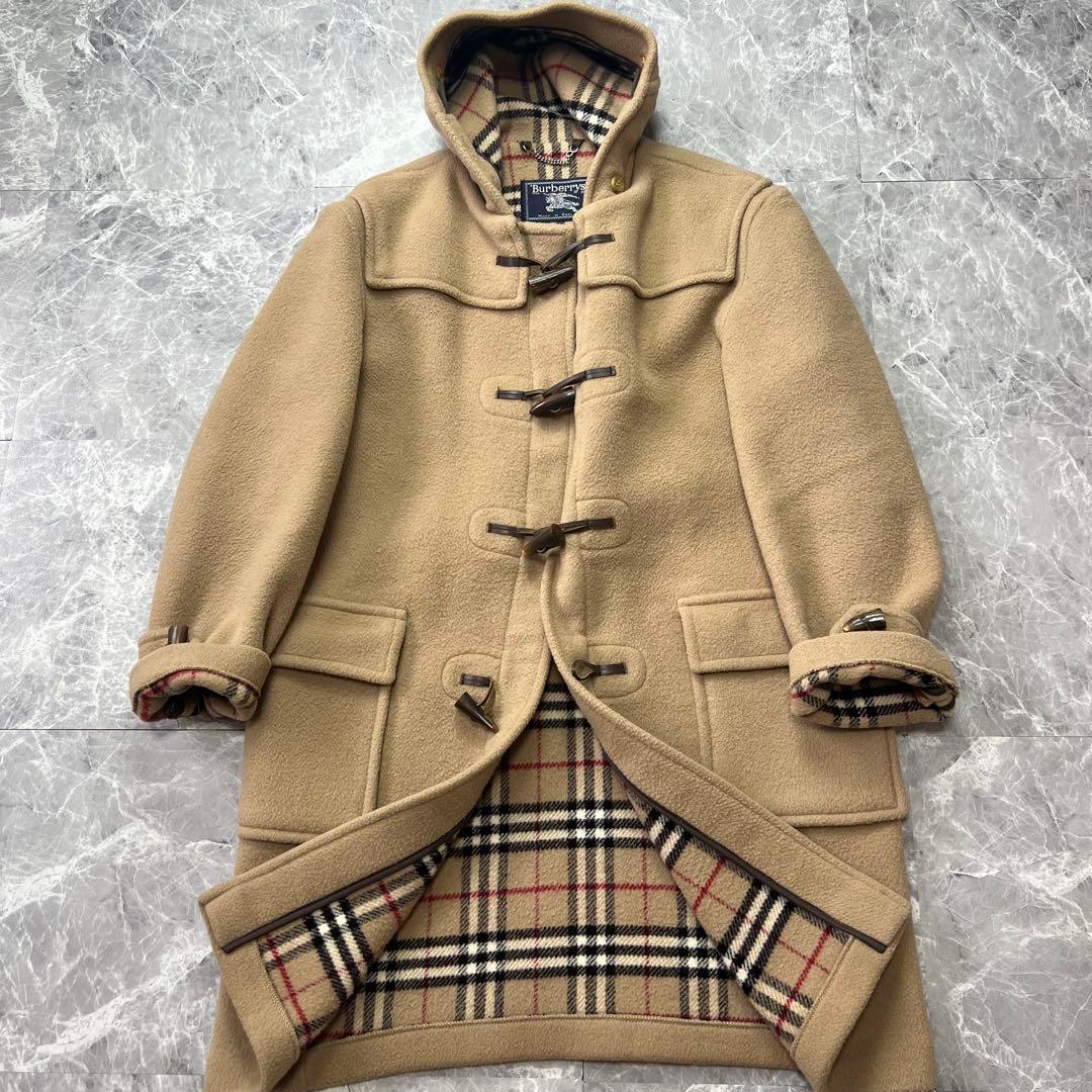 バーバリー　ダッフルコート　スペシャリティダッフルコーティング　ノバチェック
