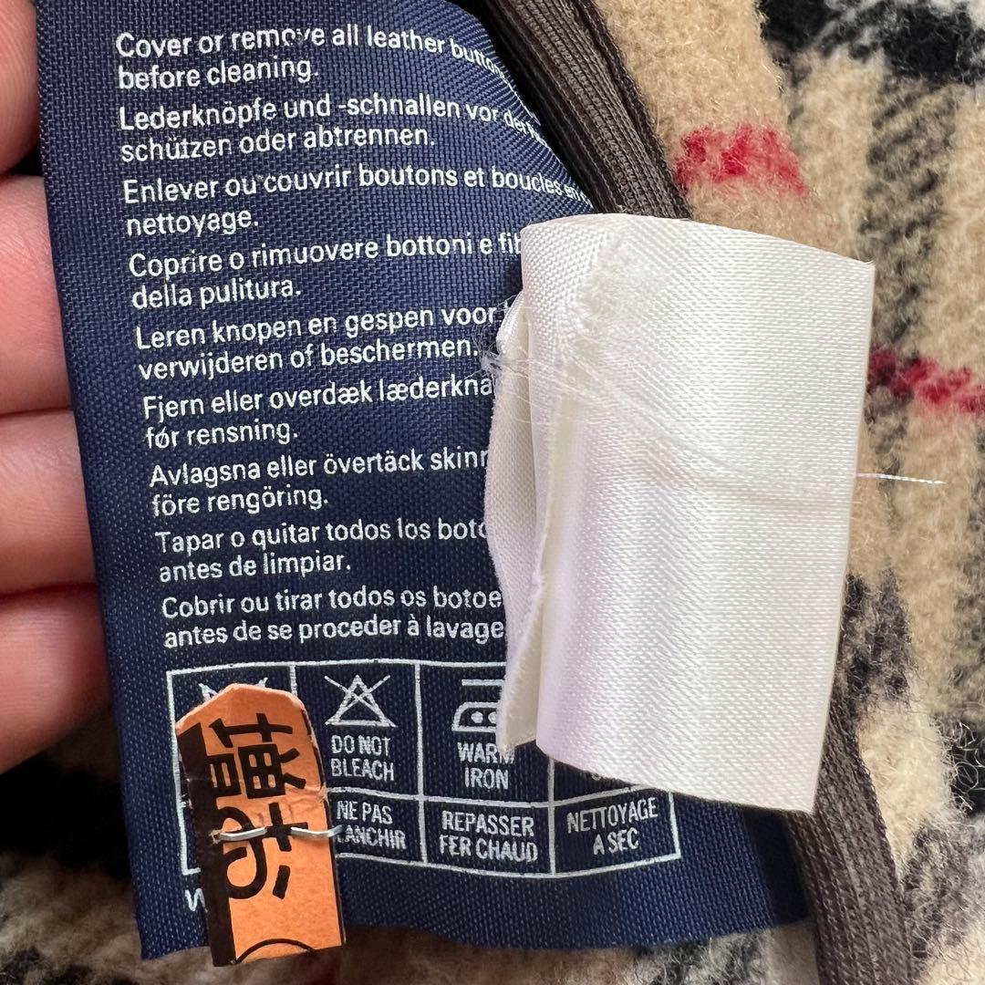 バーバリー　ダッフルコート　スペシャリティダッフルコーティング　ノバチェック