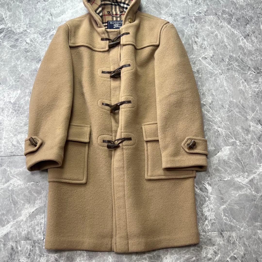 バーバリー　ダッフルコート　スペシャリティダッフルコーティング　ノバチェック