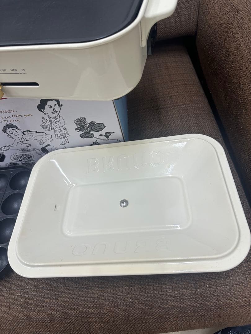 ③ BRUNO ホットプレート BOE021 鍋付き