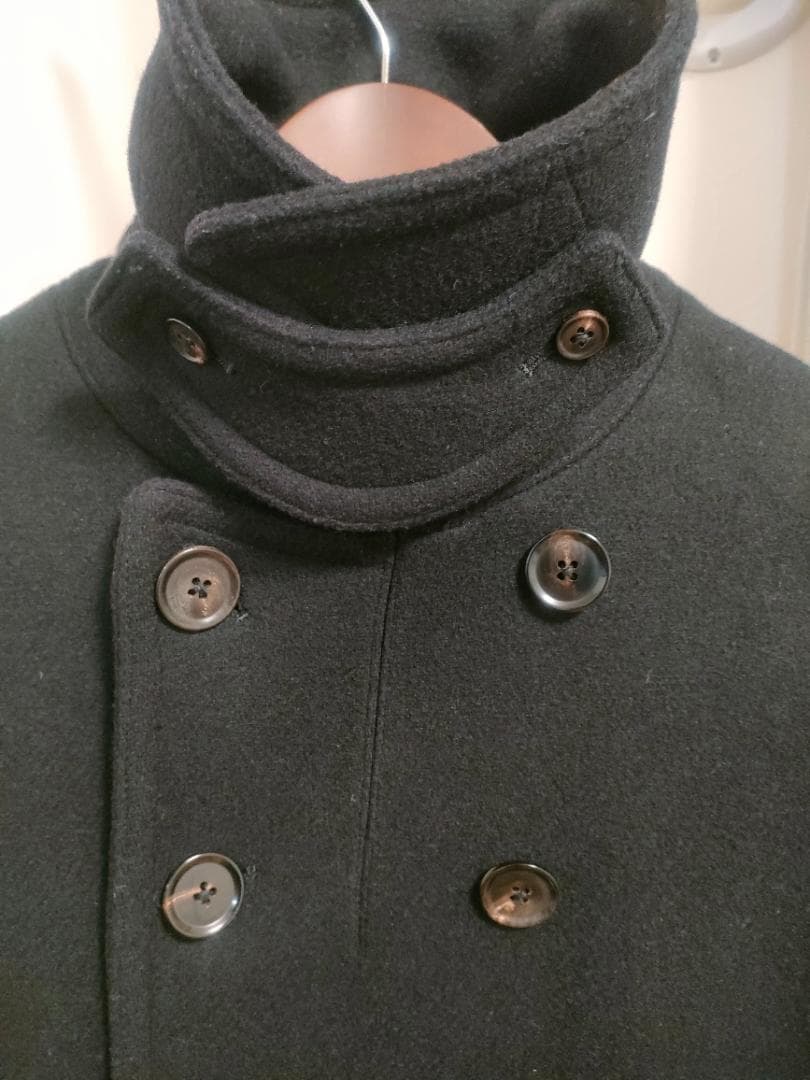 ユニバーサルランゲージウール ピーコート