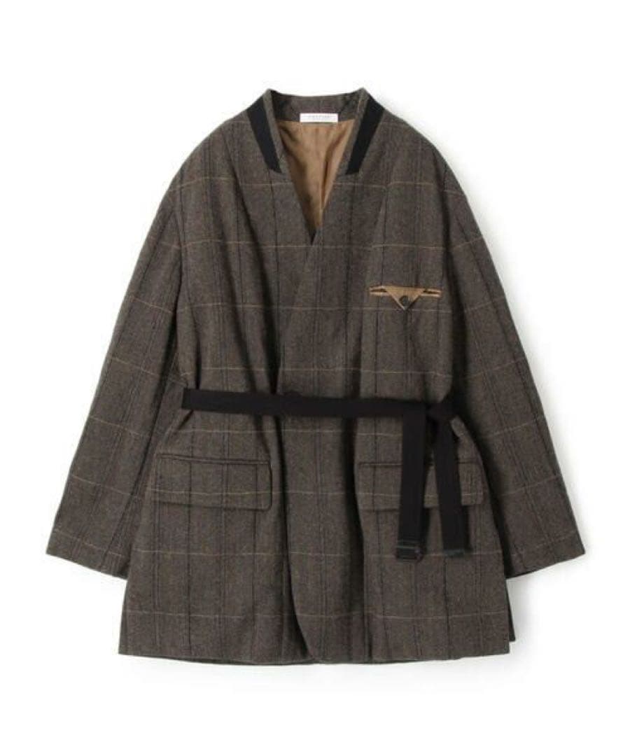 MACPHEE 21AW ヘリンボーンツイード オーバーサイズドジャケット