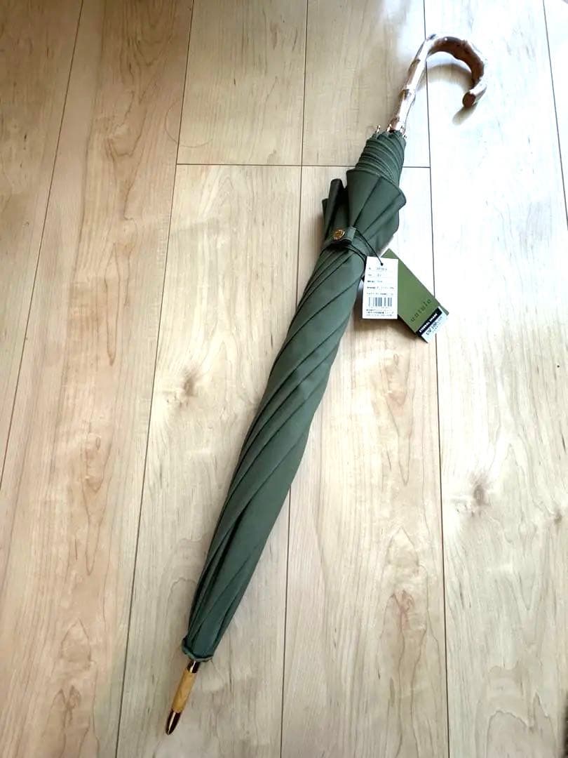 100%遮光　 アントゥーレ untule オリーブ　日傘 Mサイズ 55cm