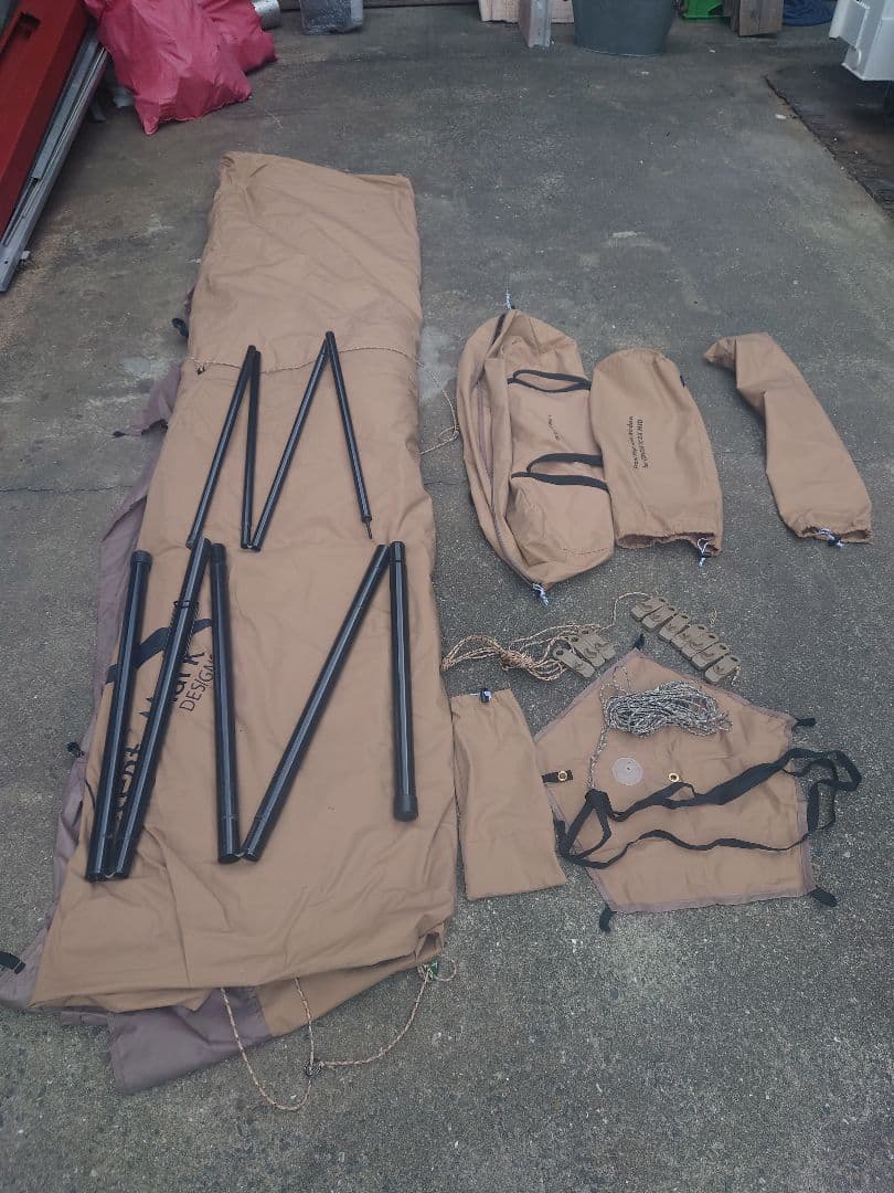 テンマクデザインサーカスTC DX MID+ とフロントフラップセット