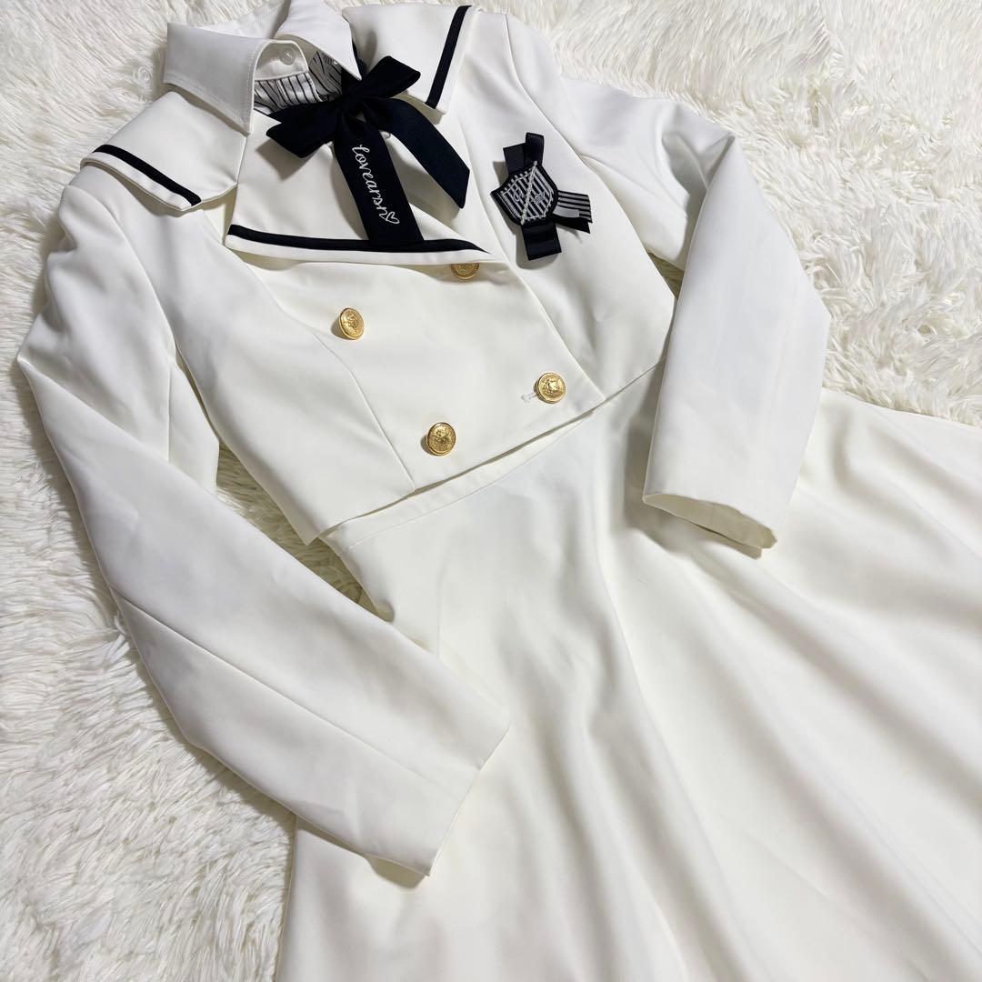 アリサナ✨セーラースーツ165cm卒業式 卒服ティファニー　女の子 フォーマル白