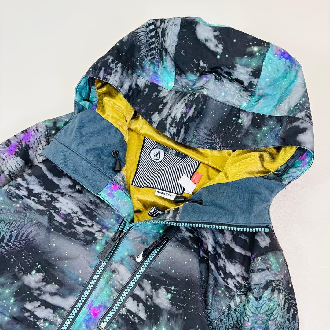 2474【極美品】ボルコム ゴアテックス ジャケット スノボウェア 光沢感