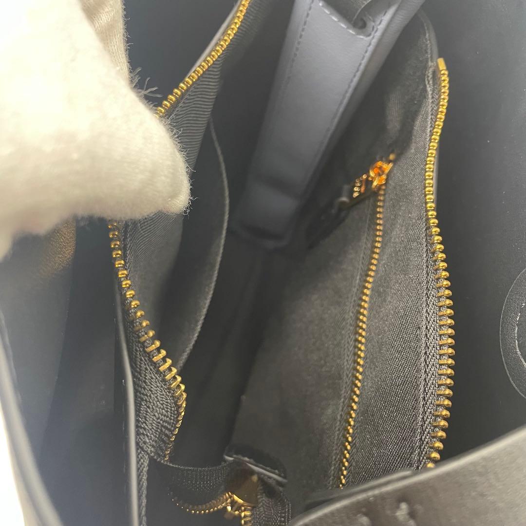 【美品】E'POR Y BAG midium ブラック ショルダーバッグ