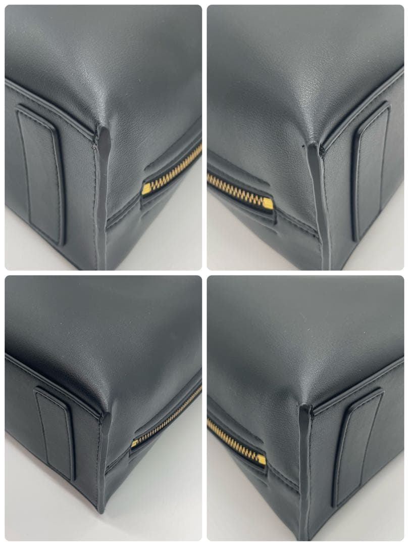 【美品】E'POR Y BAG midium ブラック ショルダーバッグ