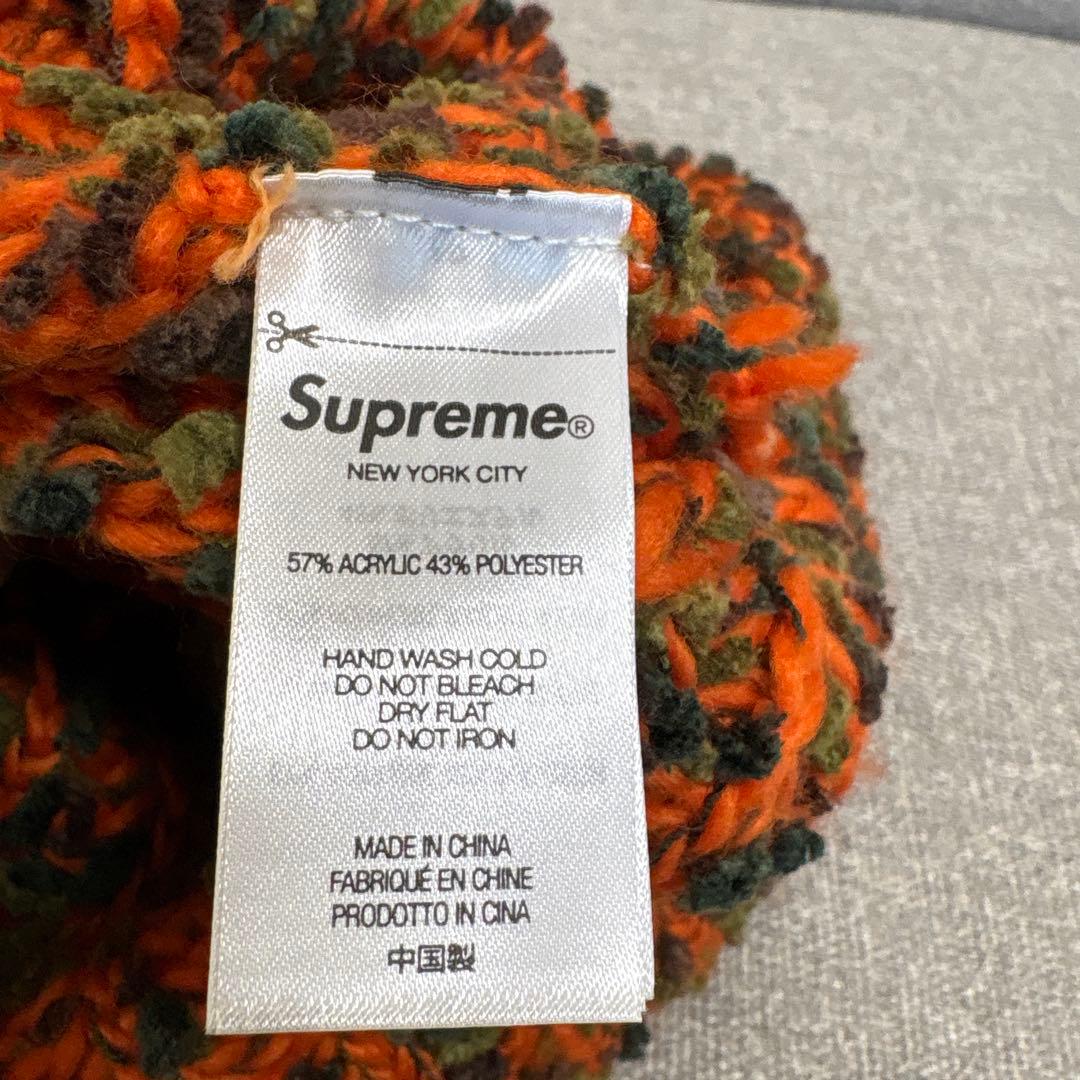 帽子 Supreme Chenille Beanie \"Orange\"