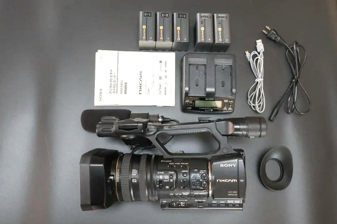 SONY HXR-NX5J+128GBフラッシュメモリー+専用バッグ付★完動品★