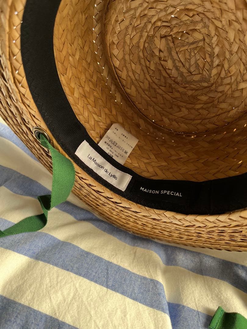 MAISON SPECIAL 麦わら帽子