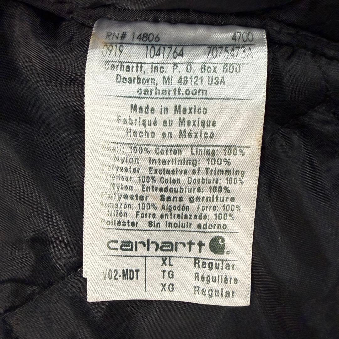 雰囲気◎carhartt カーハート【L】ダックベスト フェード 希少