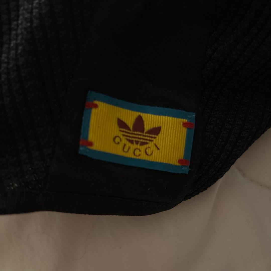 adidas GUCCI ブラック ニット帽 ビーニー