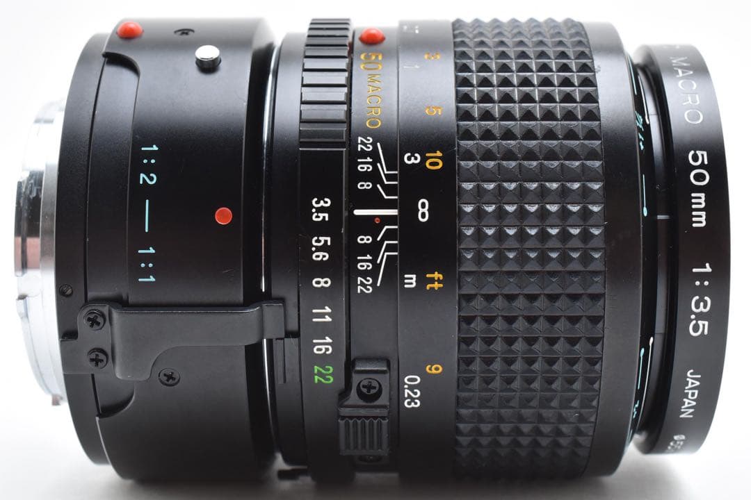 ミノルタ MINOLTA MD MACRO 50mm F3.5 単焦点