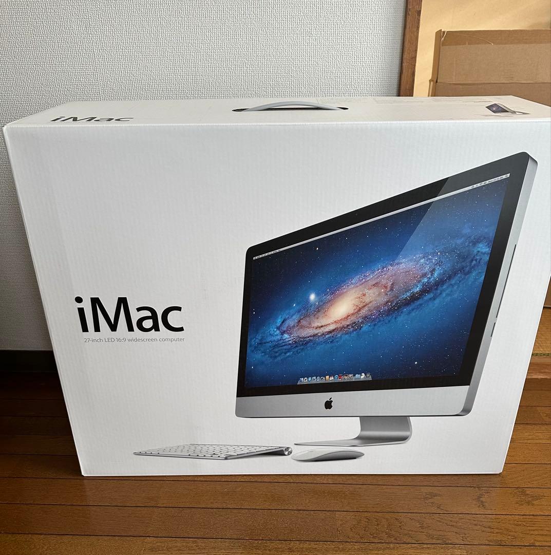 【美品】iMac 27 インチ Mid 2011 HDD 1TB DVDドライブ