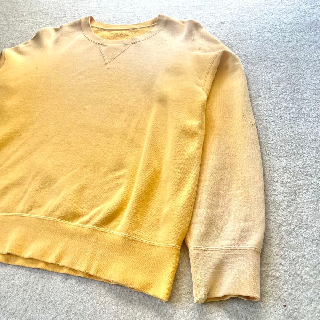 【枇杷】visvim JUMBO SB SWEAT L/S CRASH