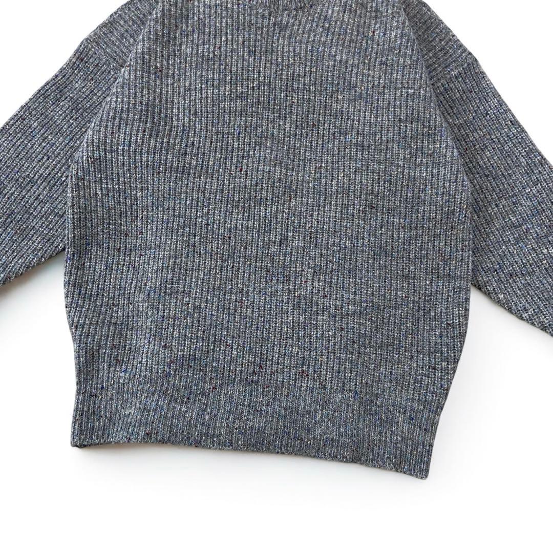 60s Alan Paine ネップ ウール ニット セーター イングランド製