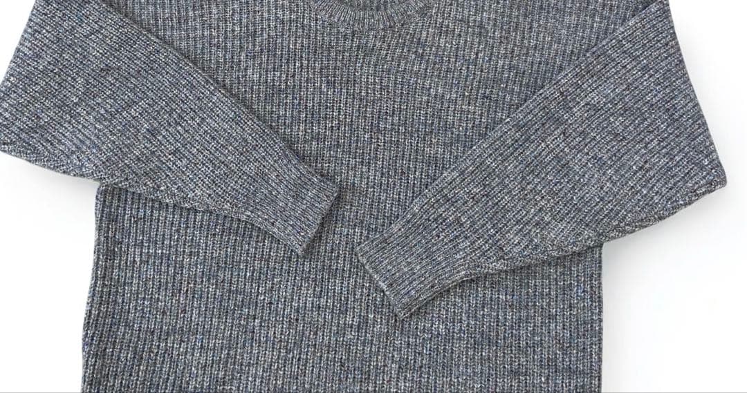 60s Alan Paine ネップ ウール ニット セーター イングランド製