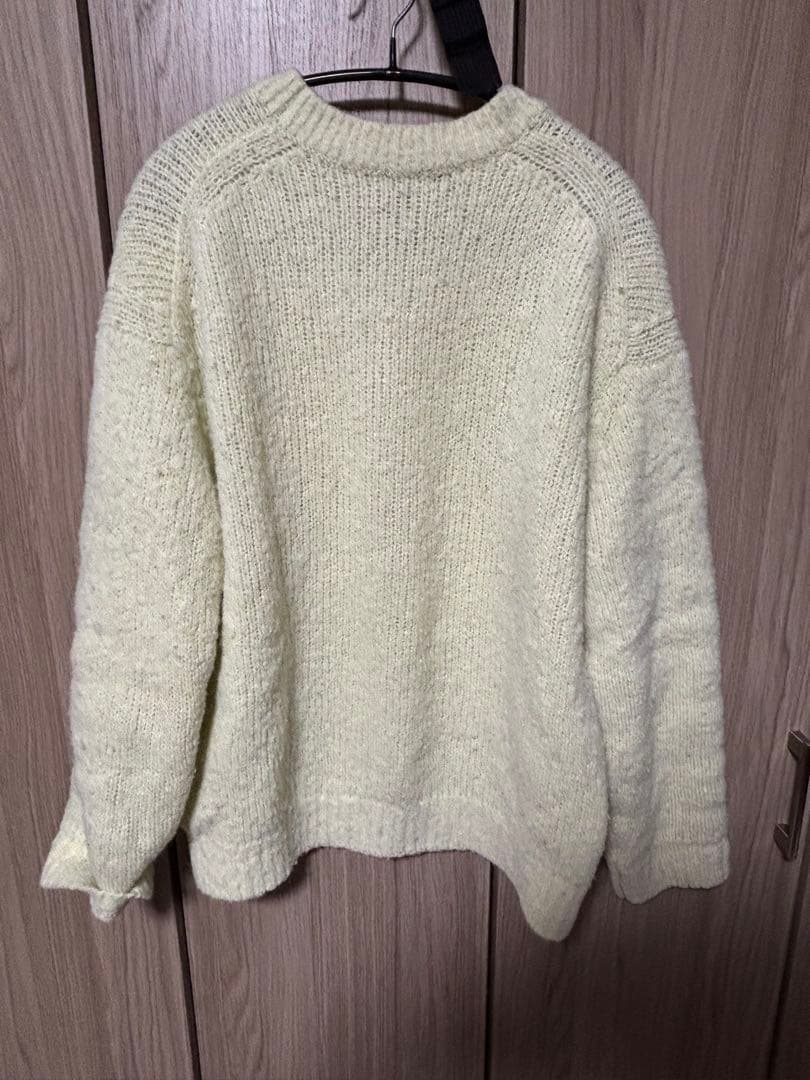 トップス AURALEE ALPACA WOOL SUPER LIGHT KNIT