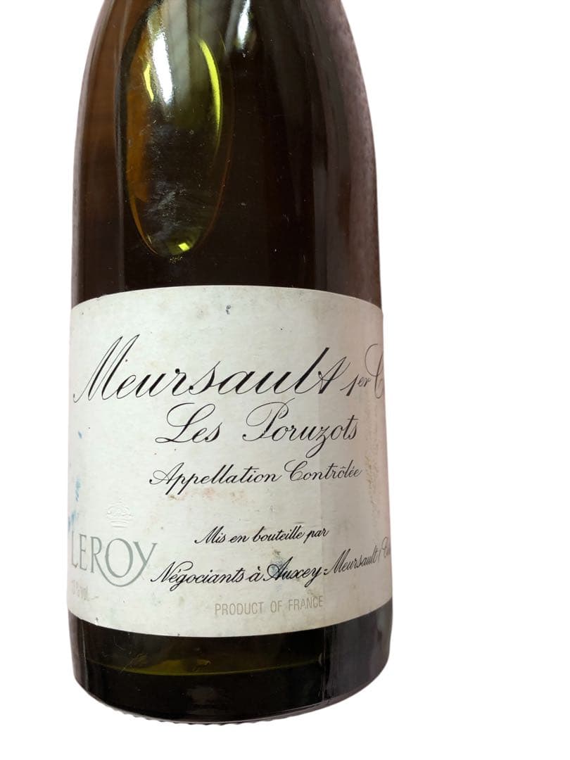 【希少・古酒】Leroy 1999年 ルロワ ムルソー 白ワイン