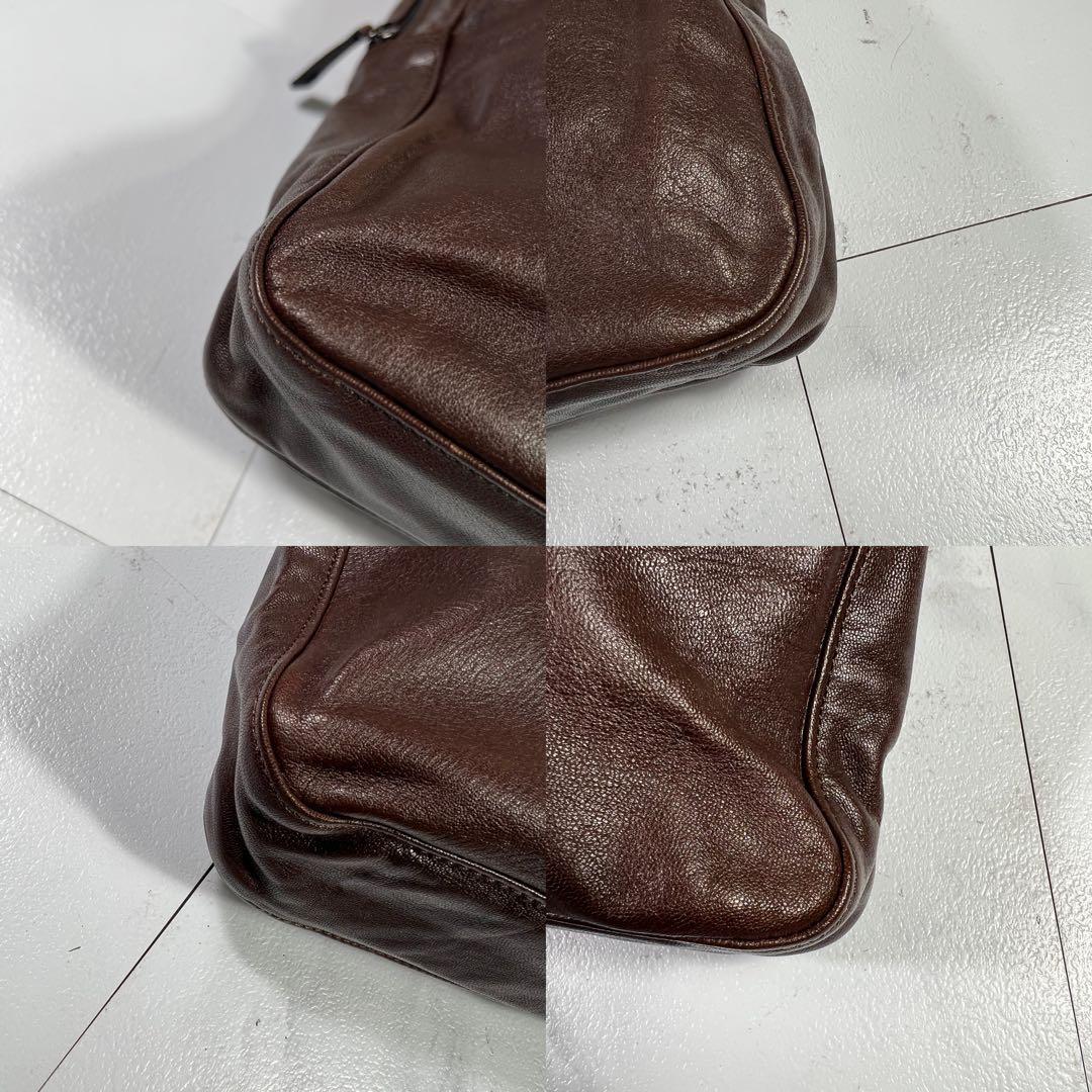 LONGCHAMP ロンシャン ビジネスバッグ ダークブラウン